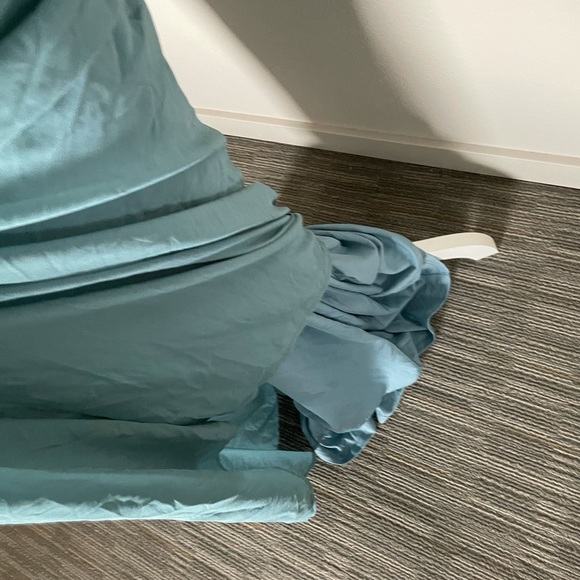 Show Me Your Mumu Caitlin Ruffle Dress XXL teal - Picture 15 of 16